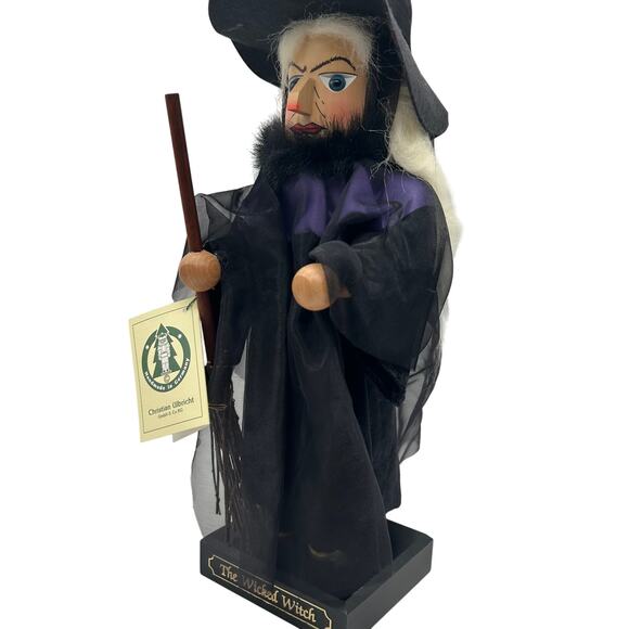 Christian Ulbricht Wicked Witch Nutcracker Ltd Ed 853/5000 German Halloween Oz - Picture 4 of 14
